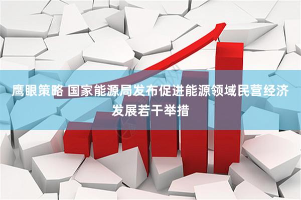 鹰眼策略 国家能源局发布促进能源领域民营经济发展若干举措